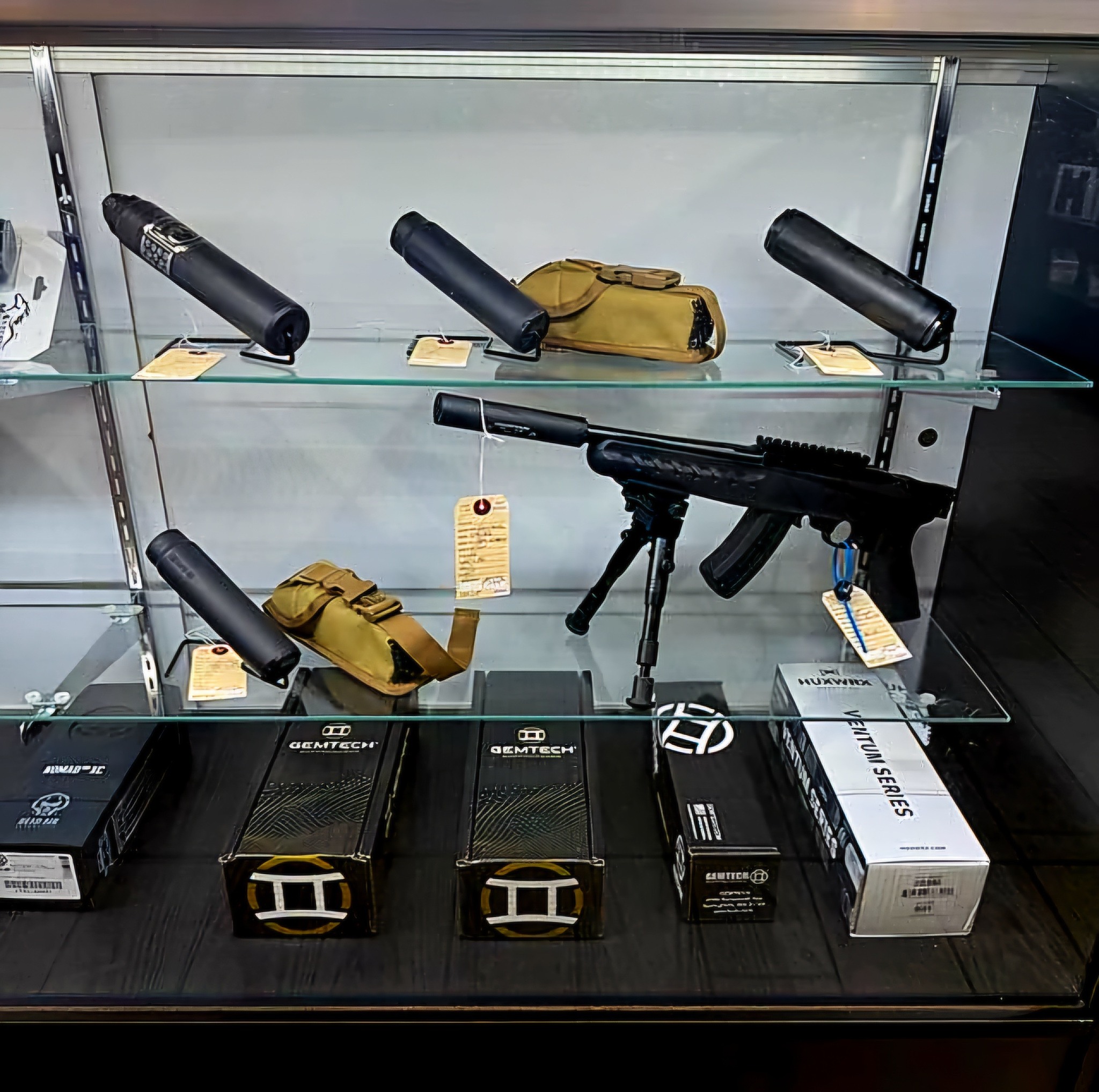 Gun silencers